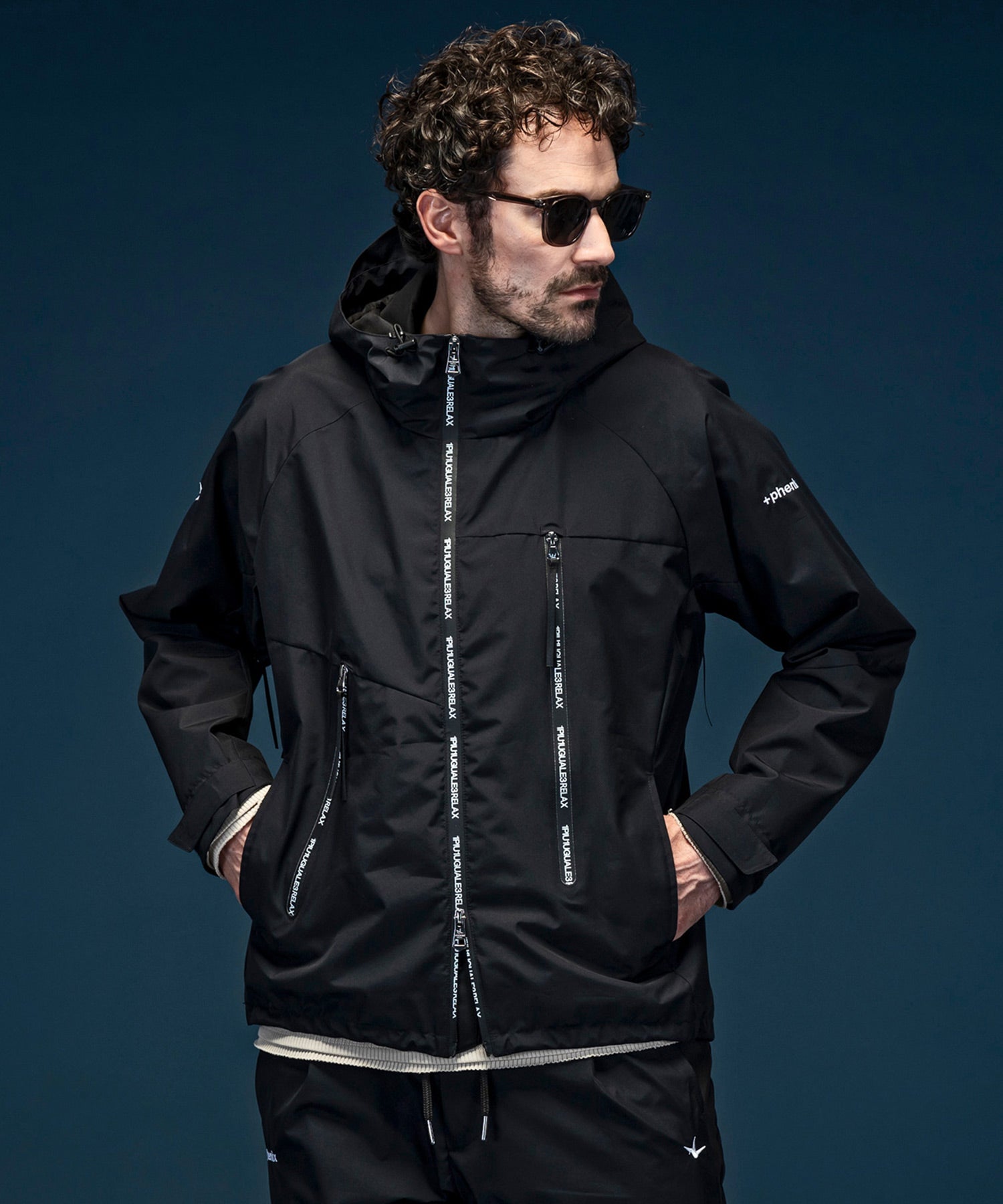 ミュージシャン buddix Co Logo Mountain Parka L ミュージシャン