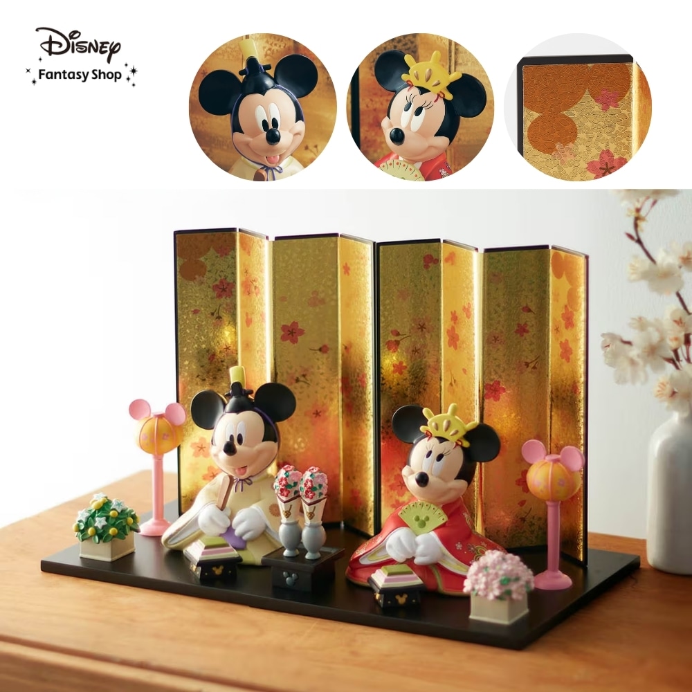 親王飾り「ミッキー＆ミニー」(ディズニー/Disney)｜通販のベルメゾン