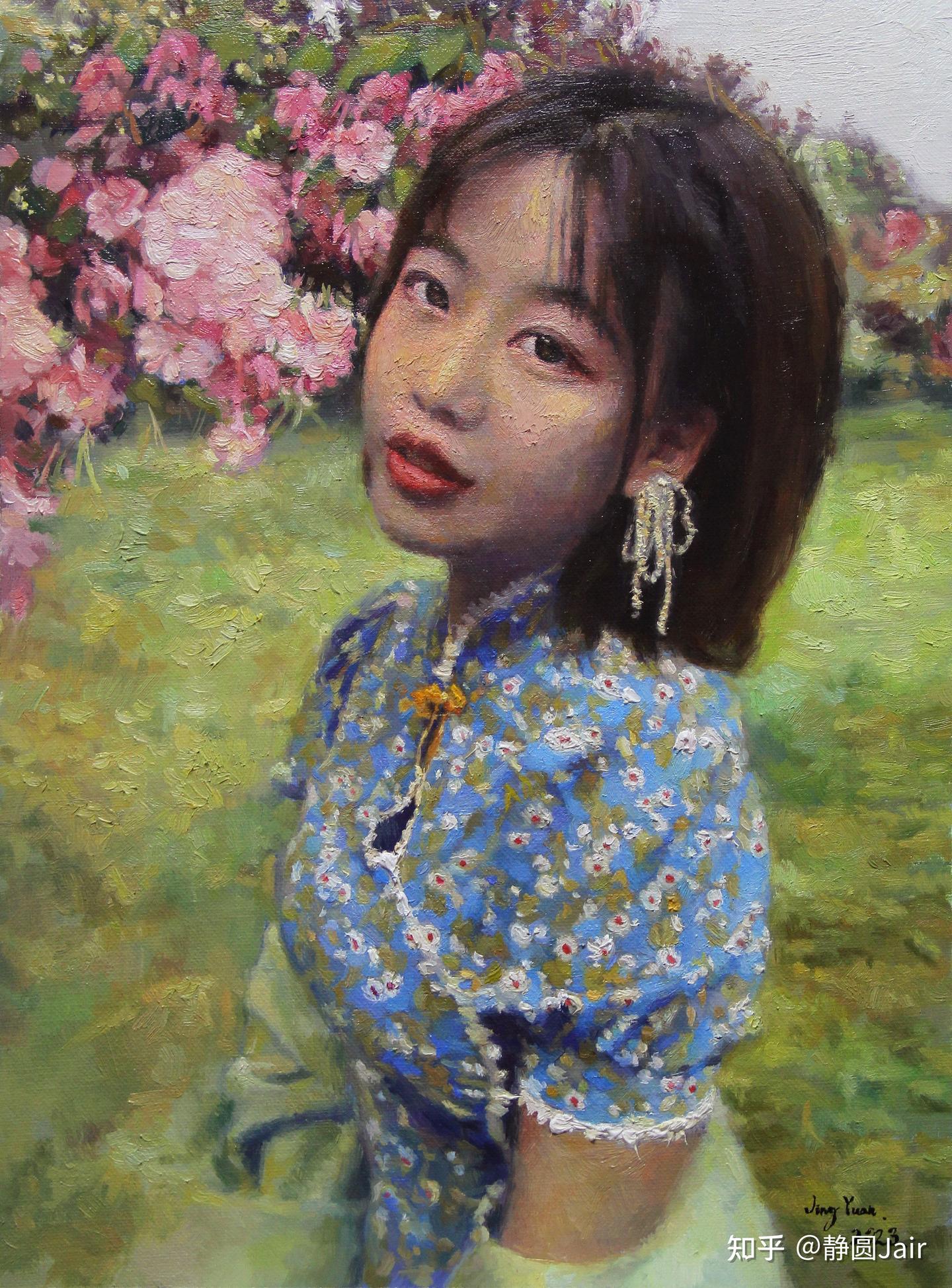 油画】绘画作品- 知乎