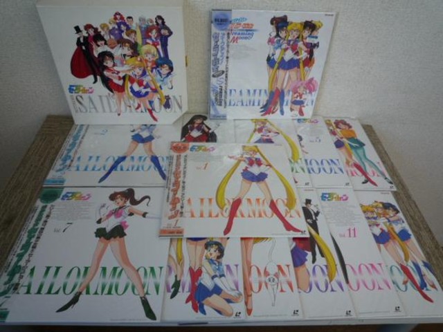 美少女戦士セーラームーン +R LD-BOX 2箱 レーザーディスク （ LD