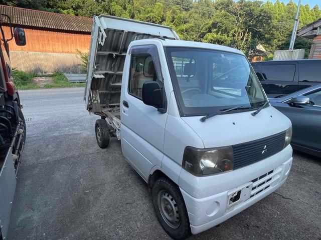 三菱 ミニキャブトラック 楽床ダンプ 4WD 軽トラック ダンプの中古