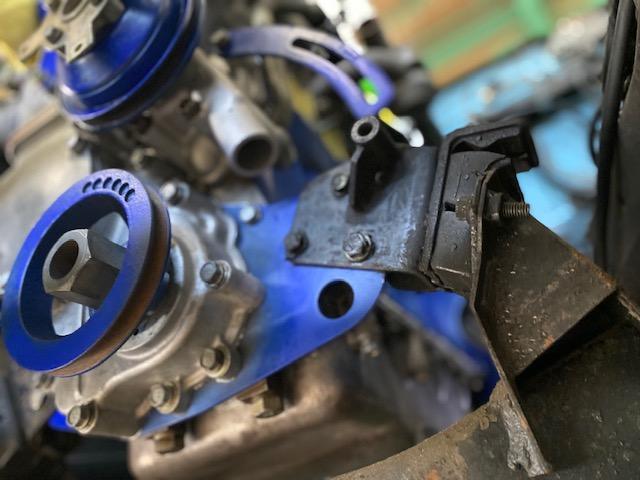 117クーペ レストア クラッチ交換作業 ミッション取付作業｜グーネット