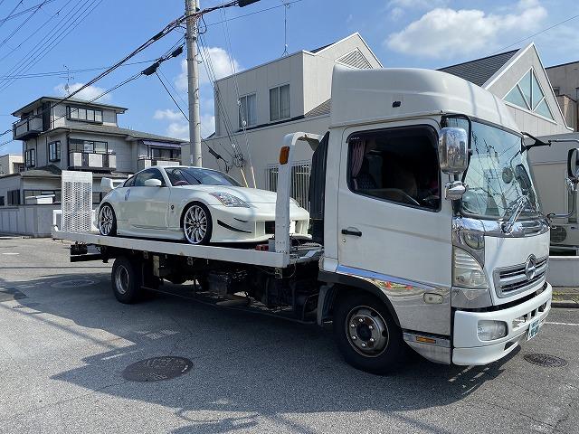 滋賀オートライフハノ フェアレディZ(Z33)のエンジン停止による