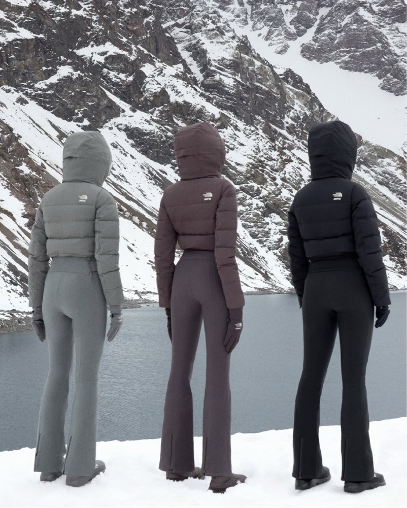 North Face x Skims - One Piece Snowsuit by Skims - Pickle