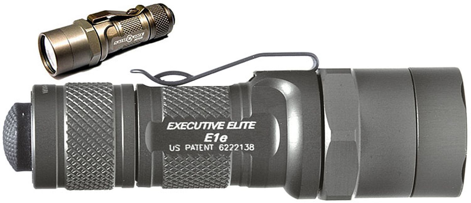 SureFire E1E Olive Drab Executive Elite Incandescent Flashlight