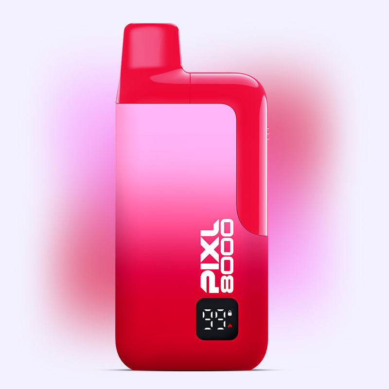 Sakura Raspberry Pixl 8000 | Big Puff Vape – Pixl Vape Shop