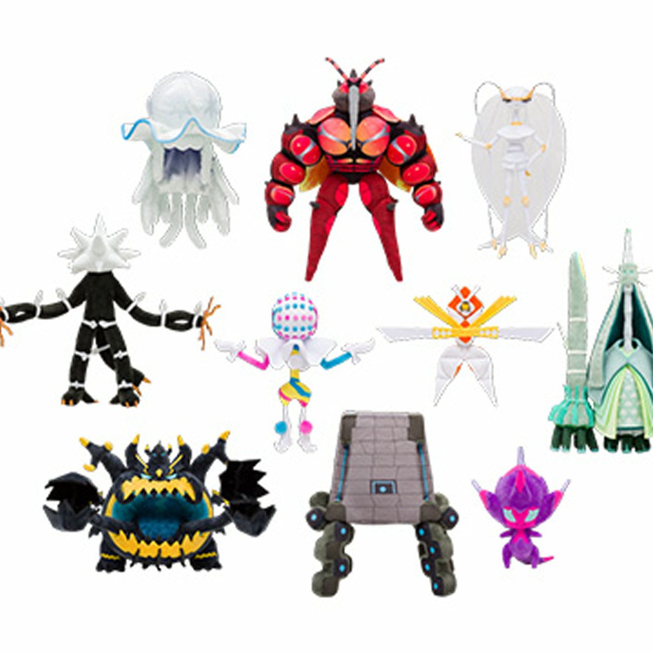 ウルトラビーストぬいぐるみ登場。UBと壮大な冒険のシーンを描いた