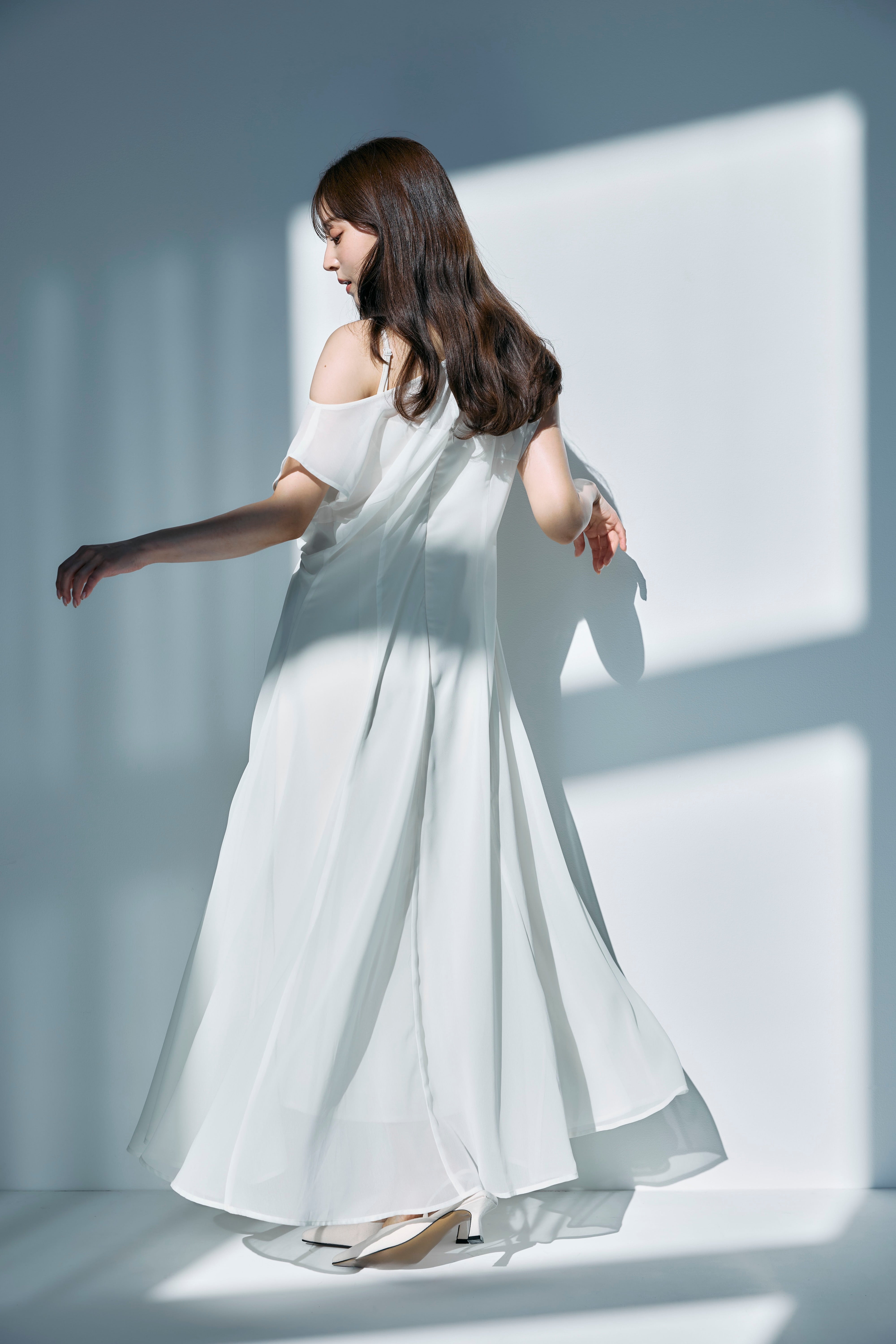 ワンショルダータックシアードレス – poláura OFFICIAL ONLINE STORE