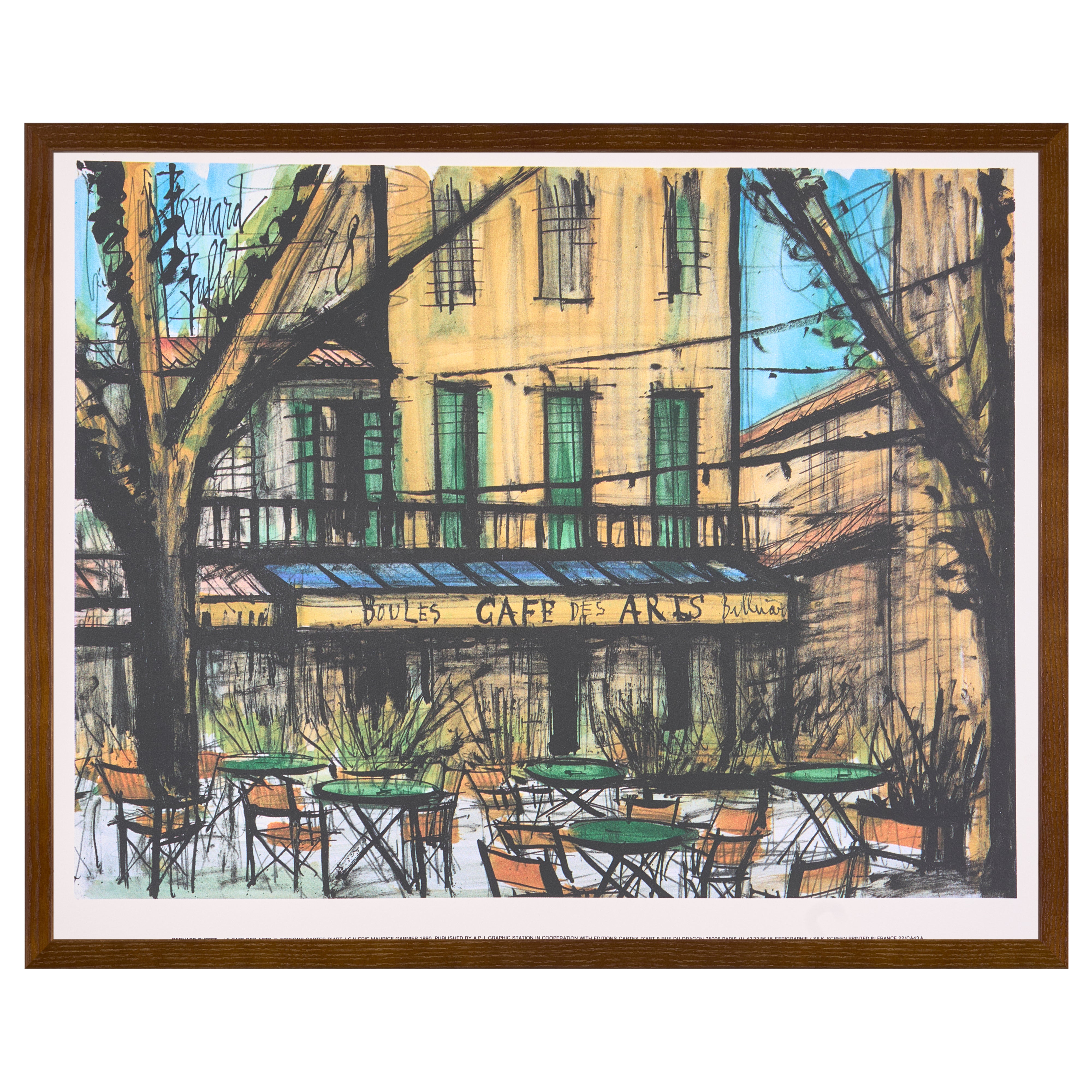 限定30枚】Le Café des Arts 1979 - Printed in 1990 / ベルナール