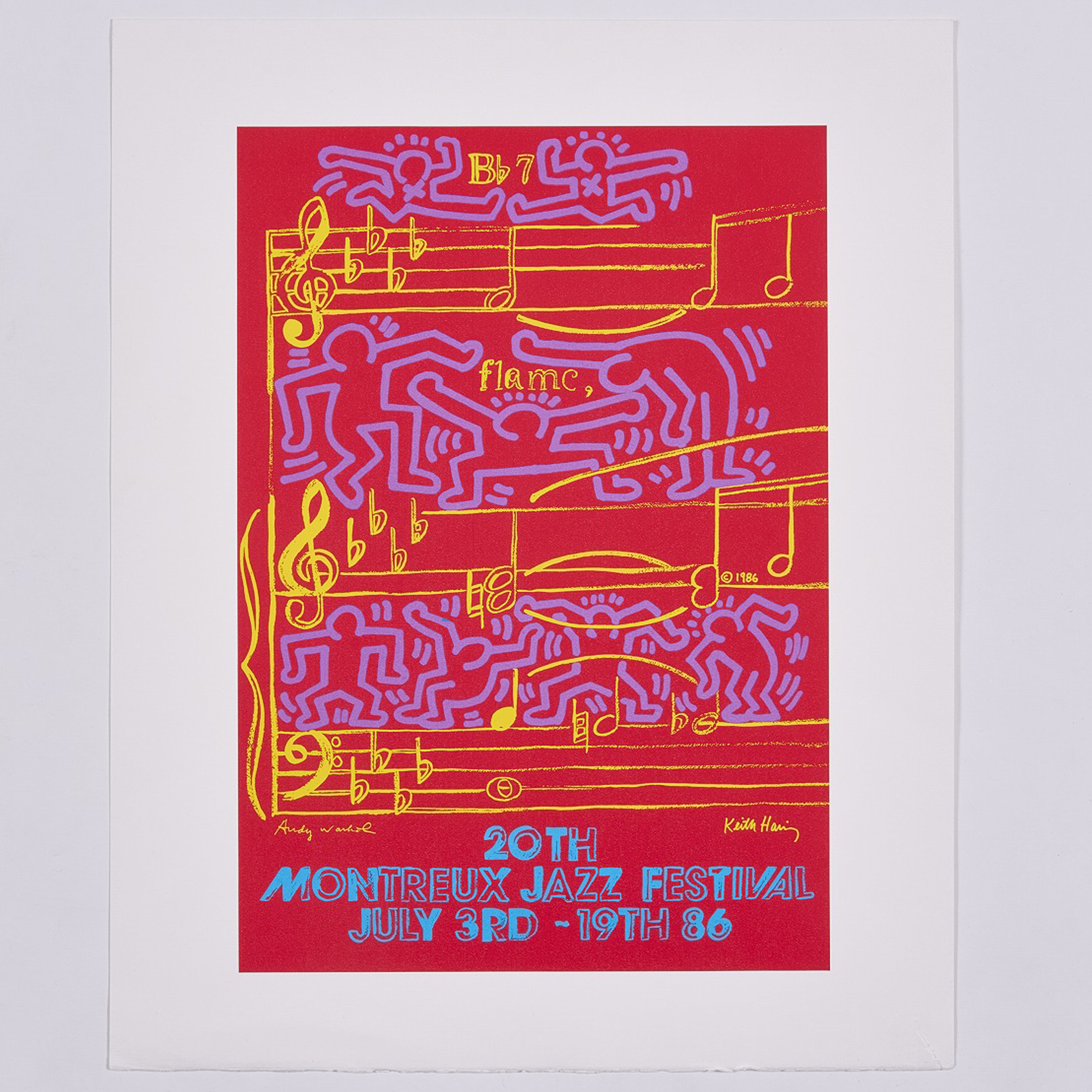限定10枚】MONTREUX JAZZ FESTIVAL 1986 - printed in 1990-1992
