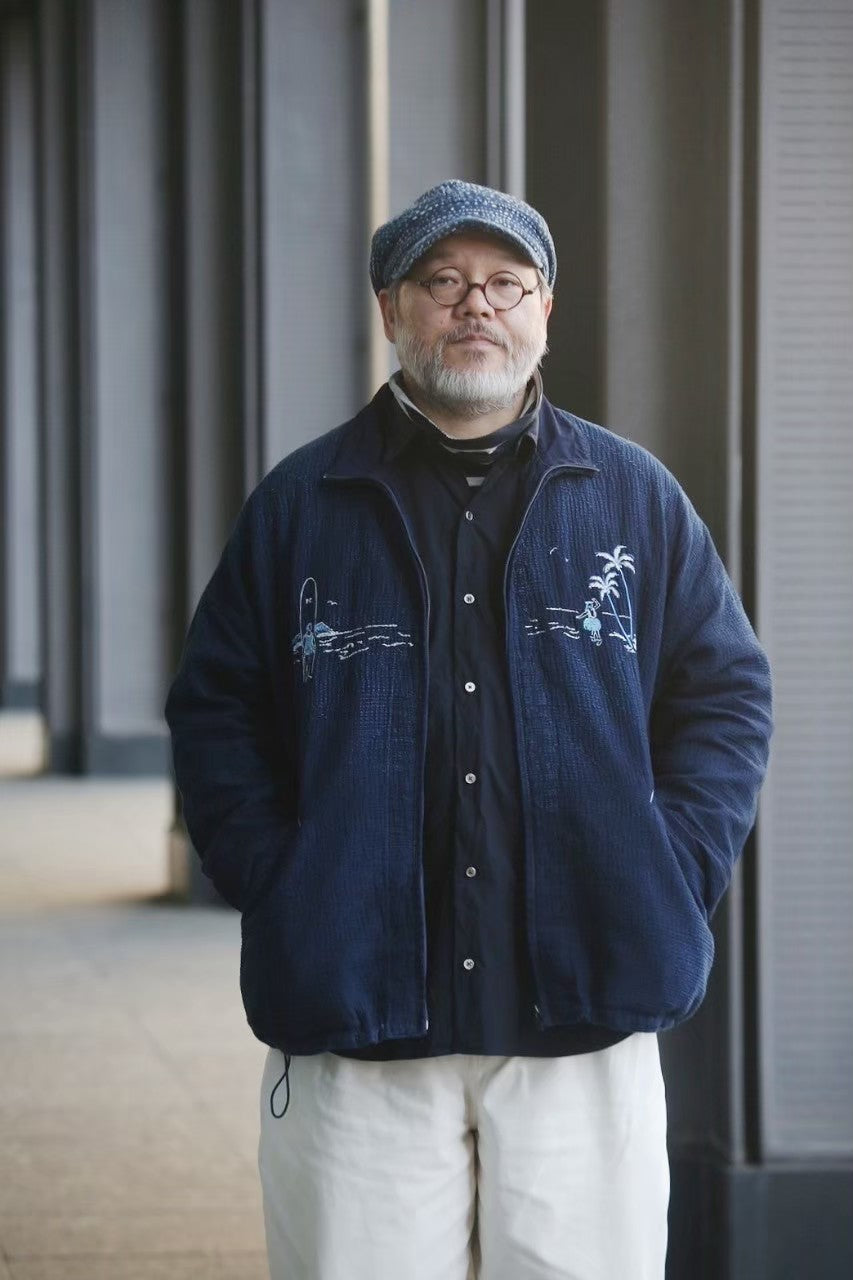 NEW SASHIKO LIGHT OLD HAWAII ZIP UP JACKET（ニュー サシコ ライト