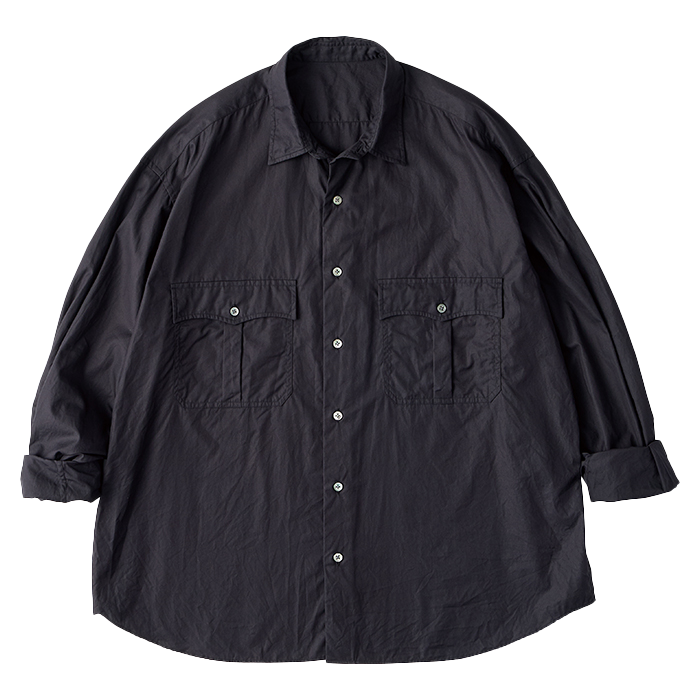 ROLL UP SHIRT (ALUMO FABRIC 160/3)（ロール アップ シャツ（アルモ