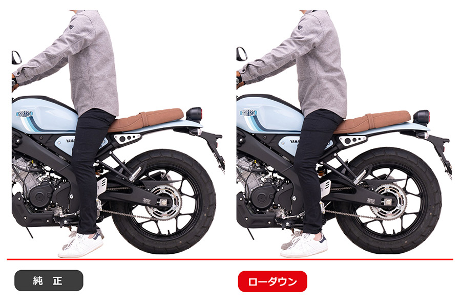 EFFEX】ローダウンキット YAMAHA XSR125用 新発売のお知らせ