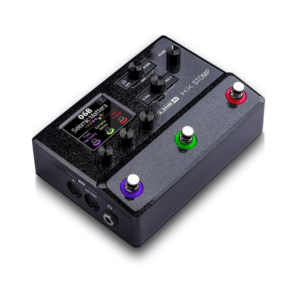 Line 6 HX Stomp Guitar Multi-Effects Floor Processor - Black