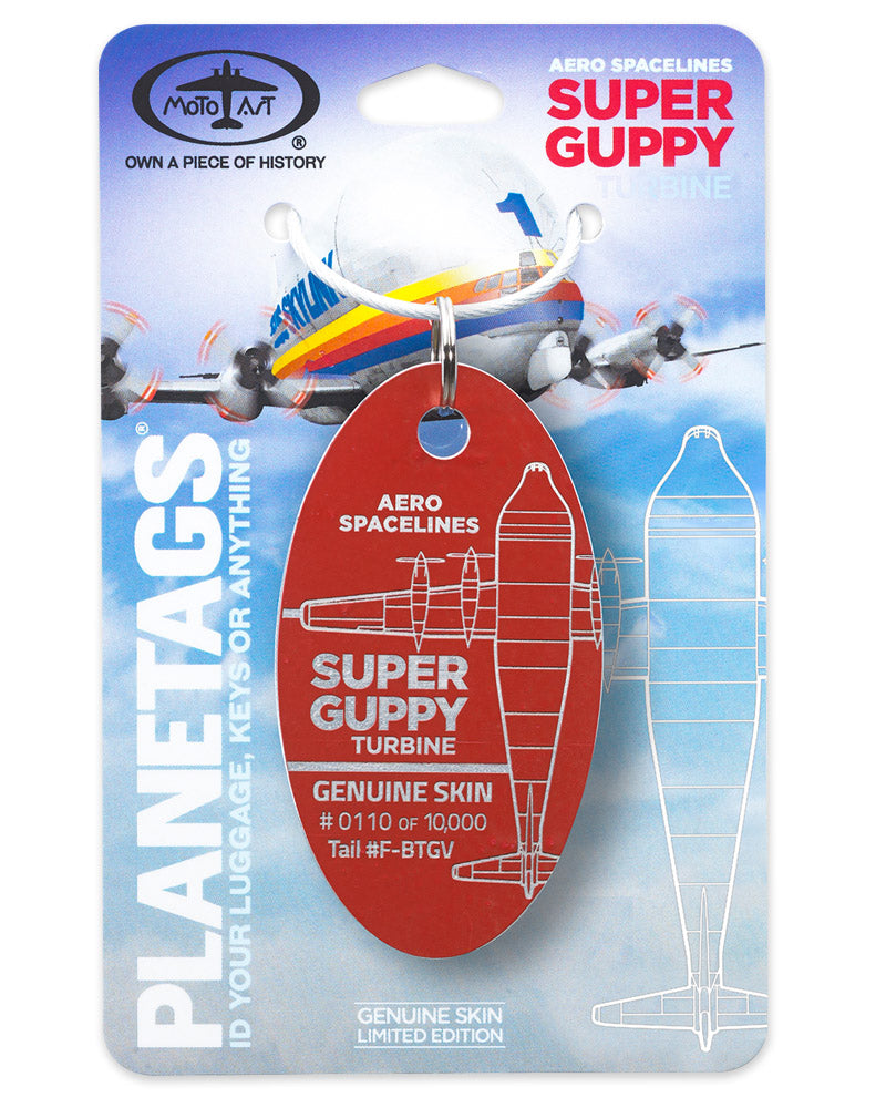 カスタム スーパー グッピー タービン - PLANETAGS TAIL #F-BTGV