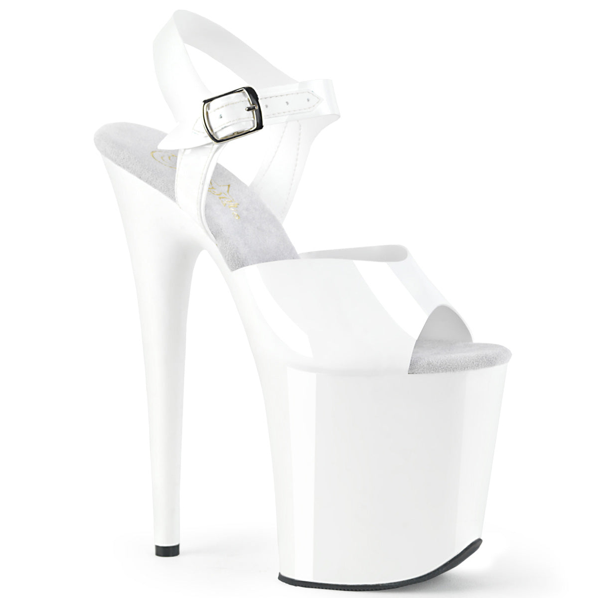 Pleaser Flamingo-808N in White – Pleaser Shoes