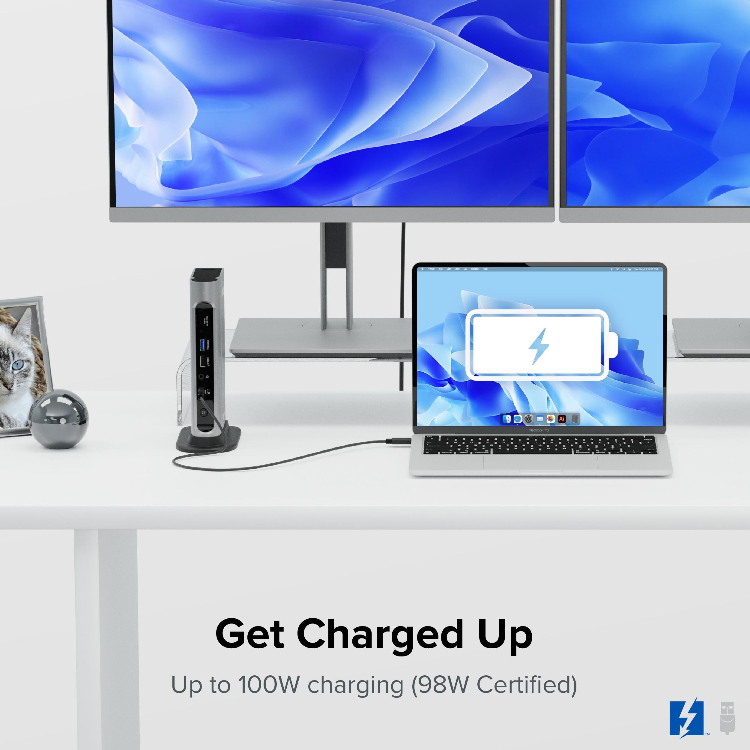 Plugable Thunderbolt™ 4 16-in-1 Docking Station for MacBook Air