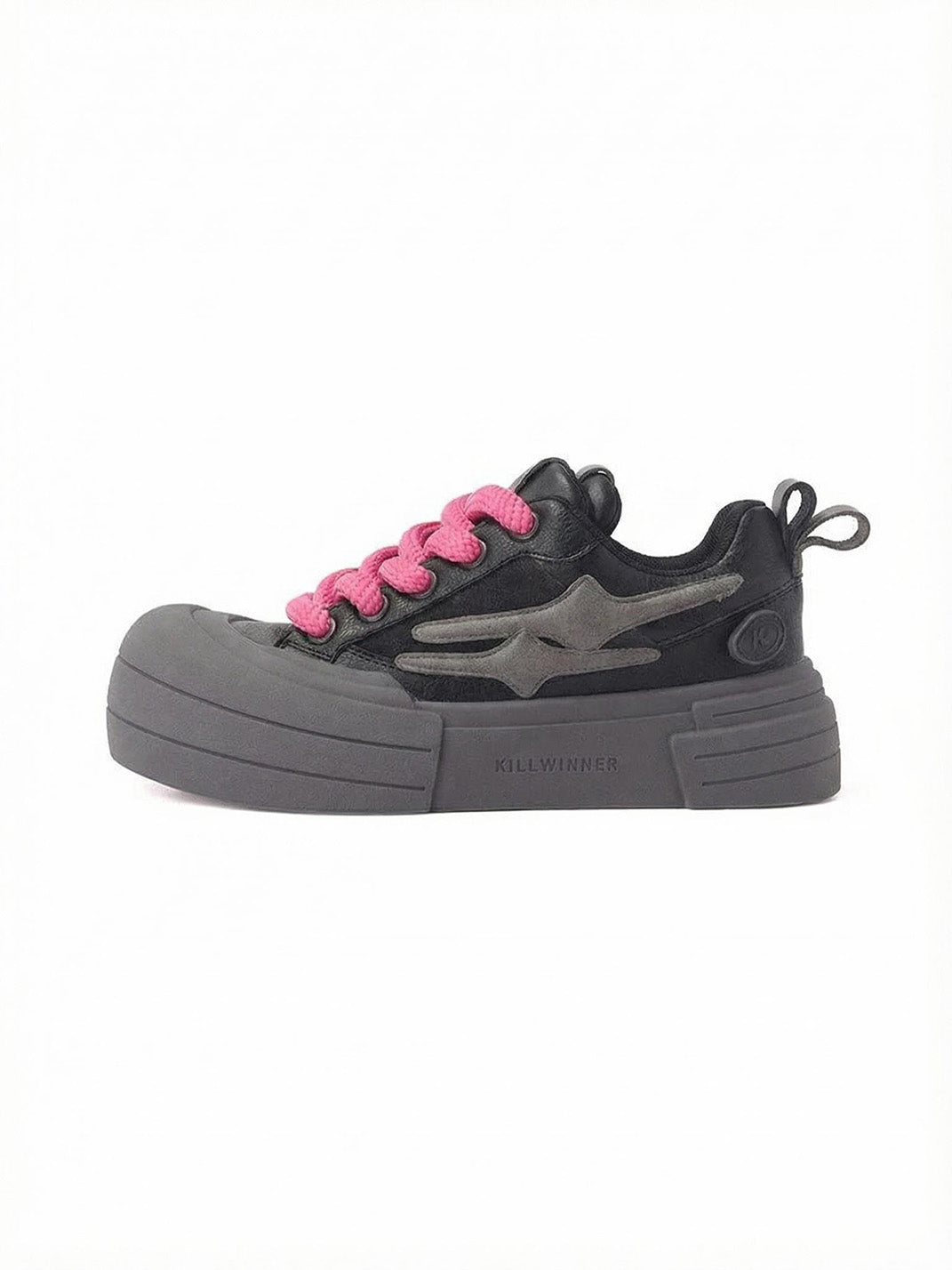 KILLWINNER-Smile Life Sneaker-Black Samurai