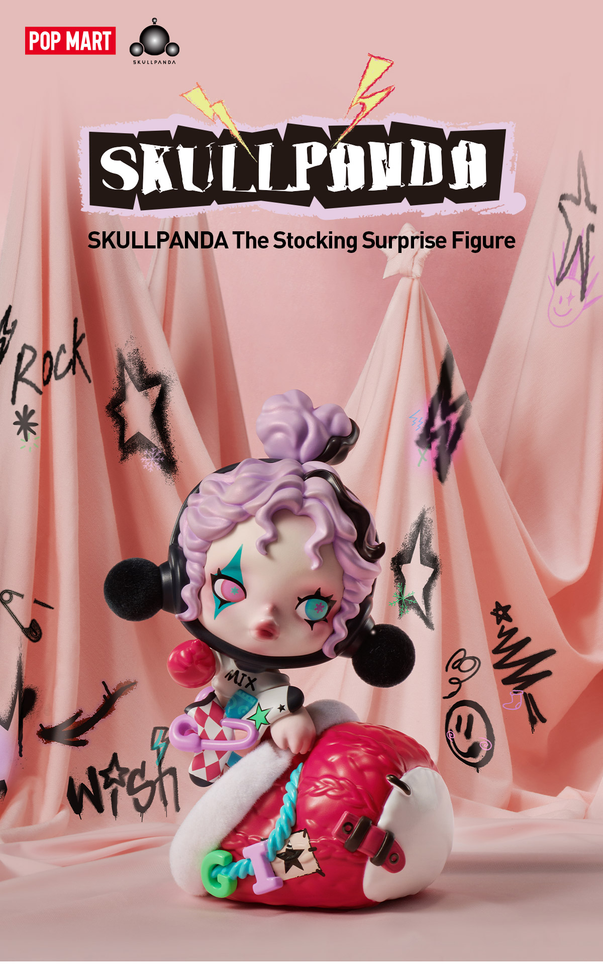 SKULLPANDA The Stocking Surprise Figure - POP MART (United States)