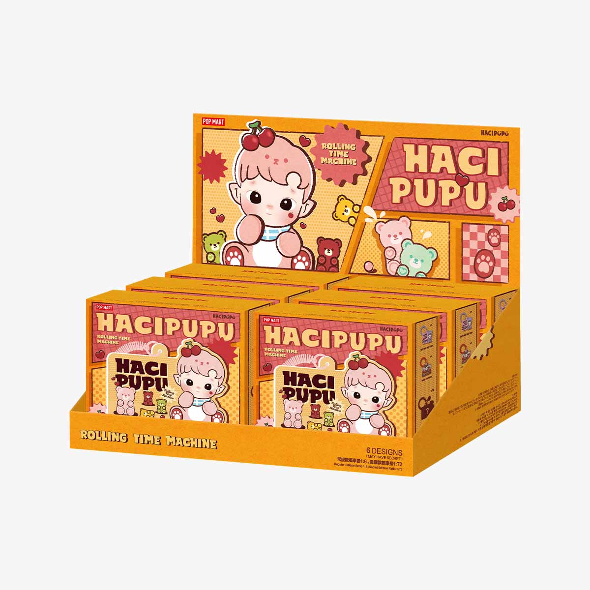 HACIPUPU-Rolling Time Machine Series-Card Holder Blind Box - POP