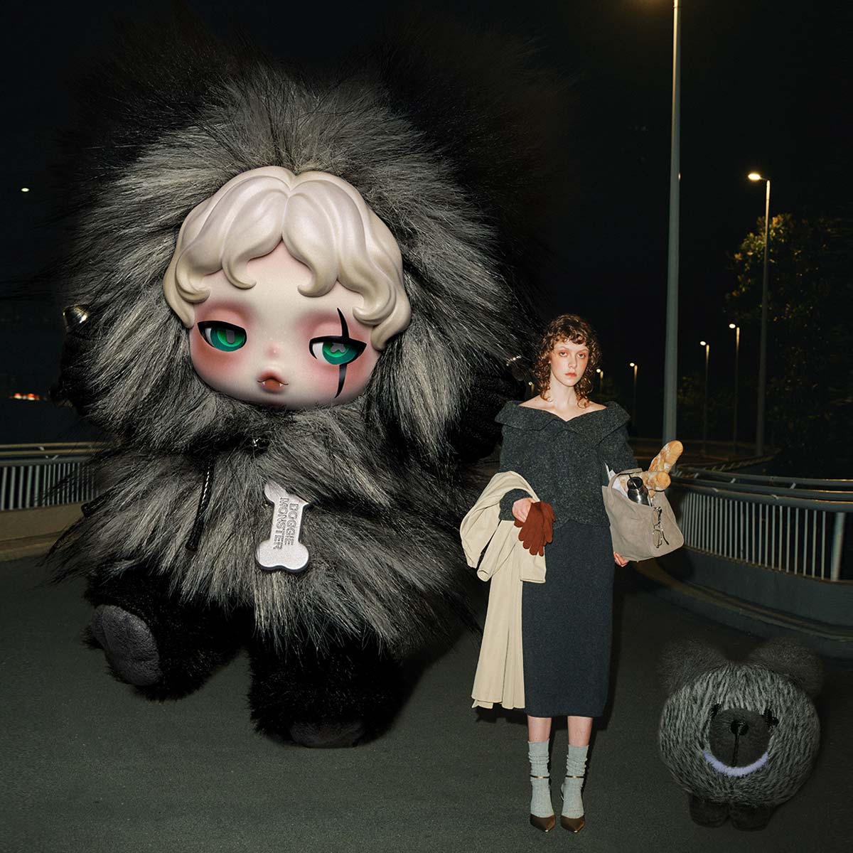 SKULLPANDA You Found Me! Series Plush Doll Pendant - POP MART