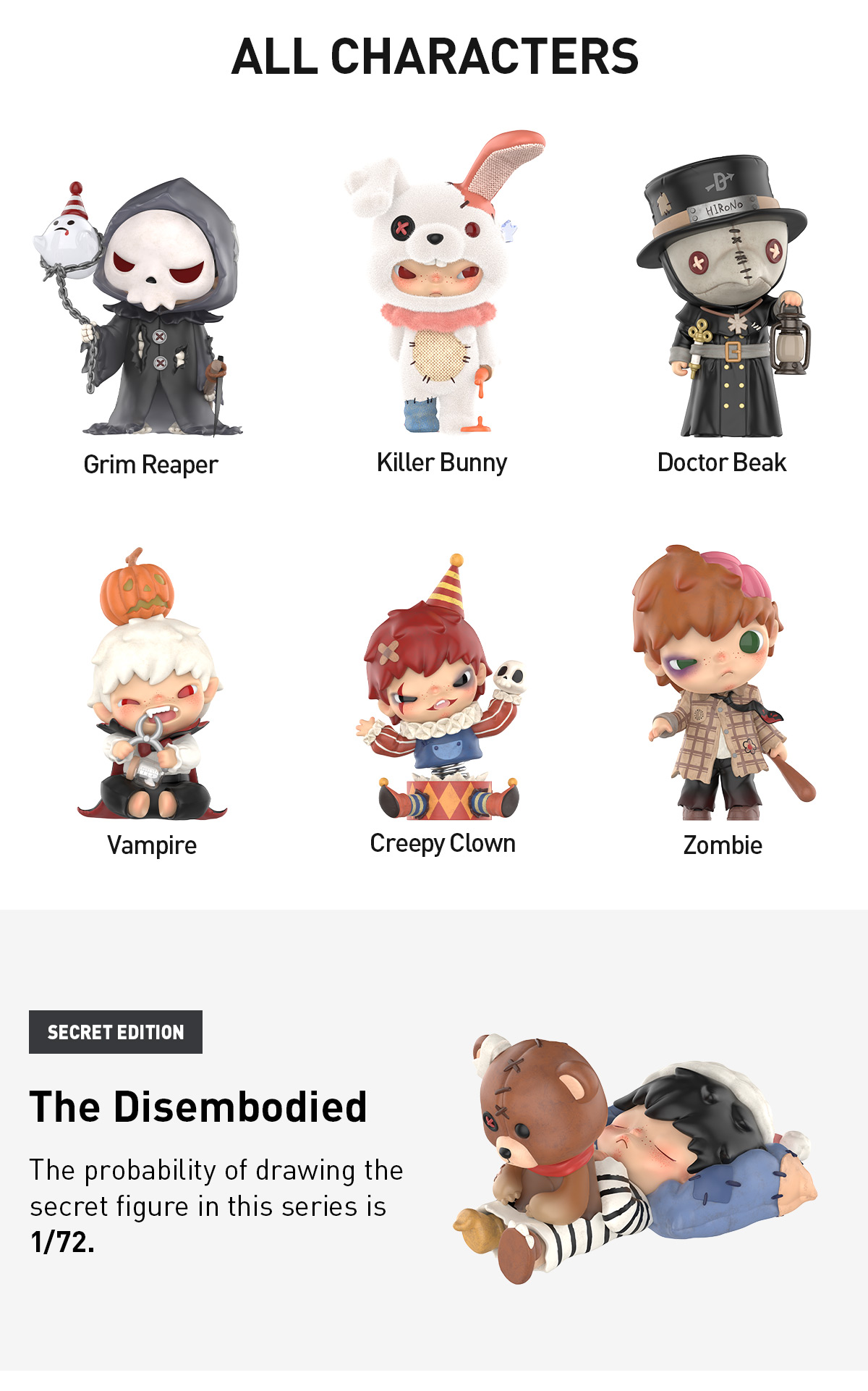 POP NOW:Hirono Monsters' Carnival Series Figures - POP MART