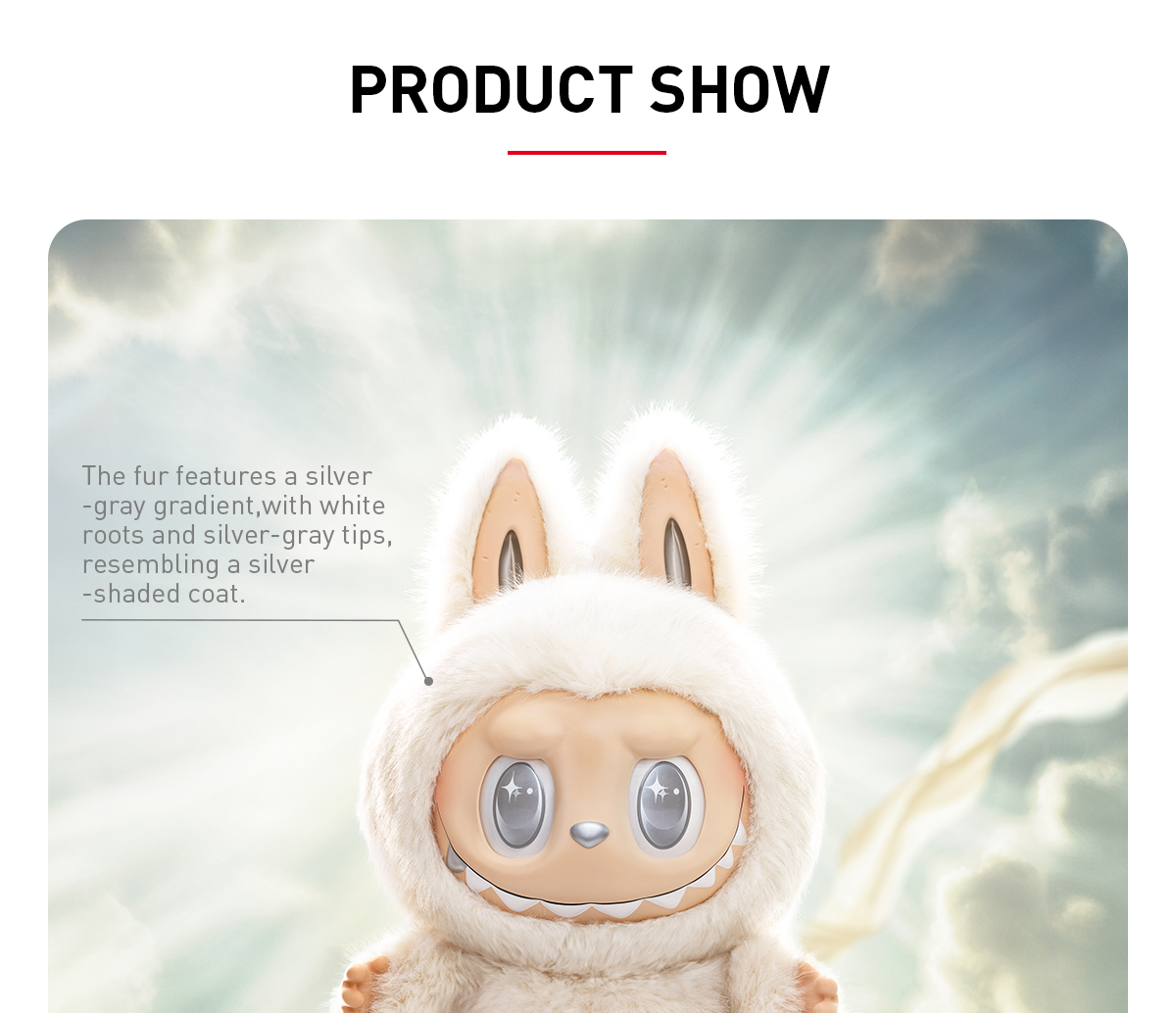 THE MONSTERS - ANGEL IN CLOUDS Vinyl Face Doll - POP MART