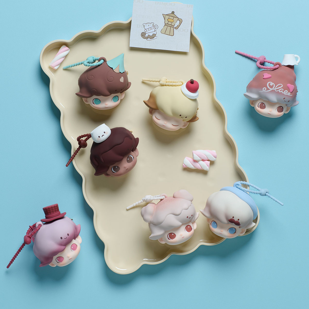 DIMOO Crush on Coffee シリーズ イヤホンケース - POP MART (Malaysia)