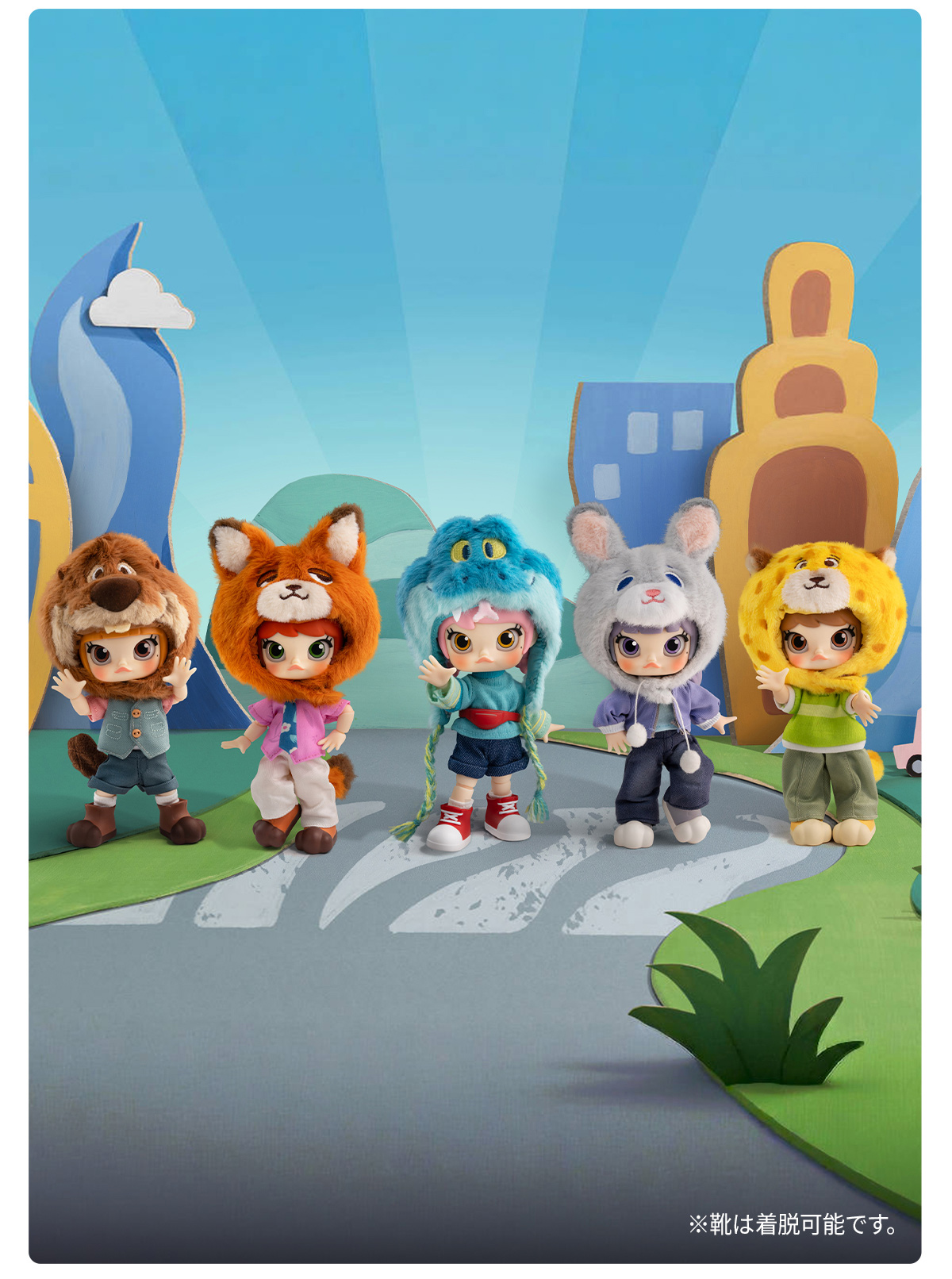 MOLLY ズートピア2シリーズ1/12 アクションフィギュア - POP MART