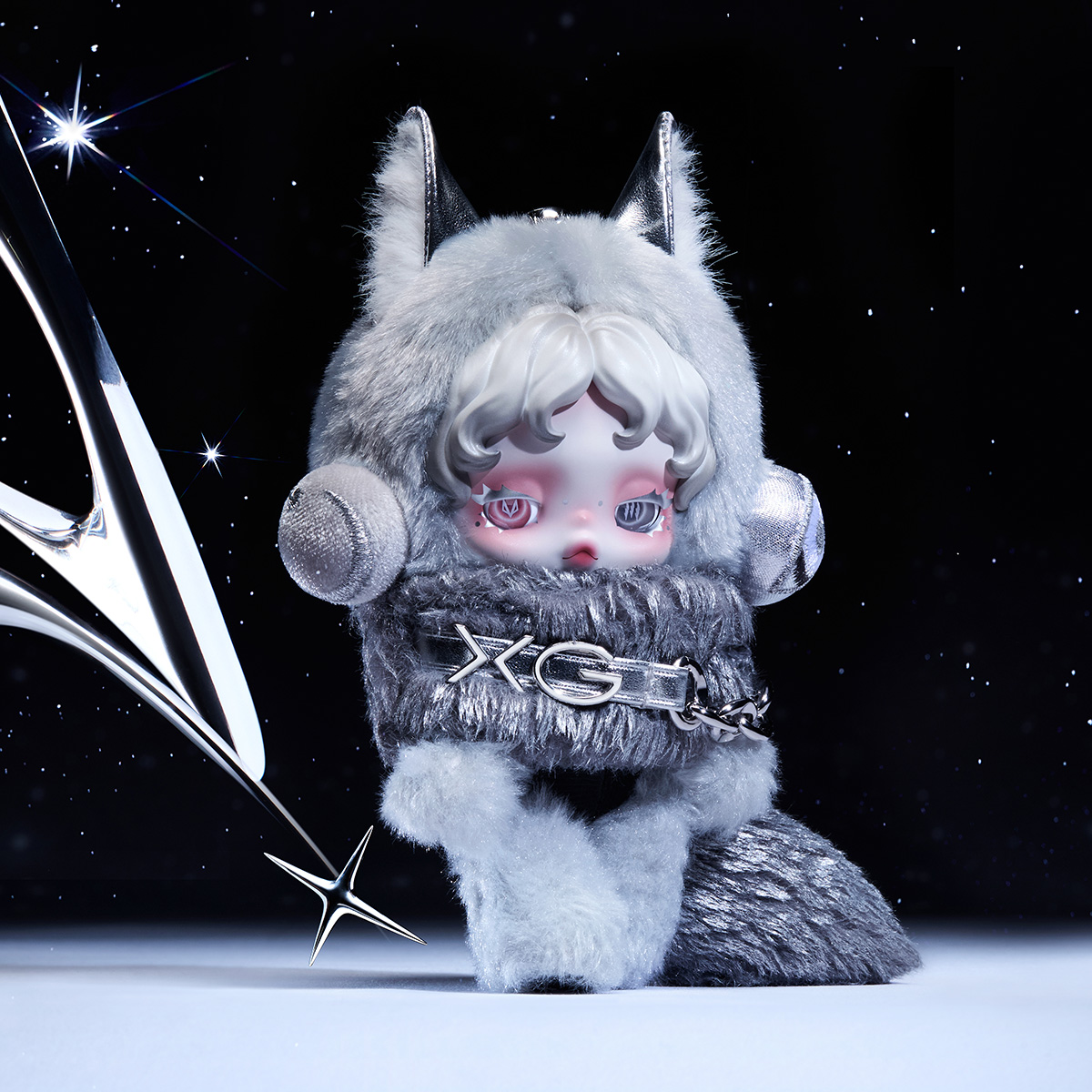 SKULLPANDA × XG ぬいぐるみペンダント（日本限定） - POP MART (Japan)