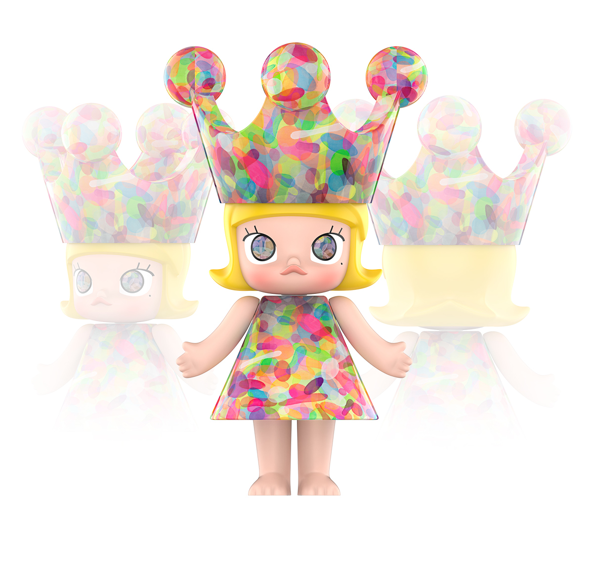 MEGA ROYAL MOLLY 400% Huang Yuxing-Bubbles - POP MART (Thailand)