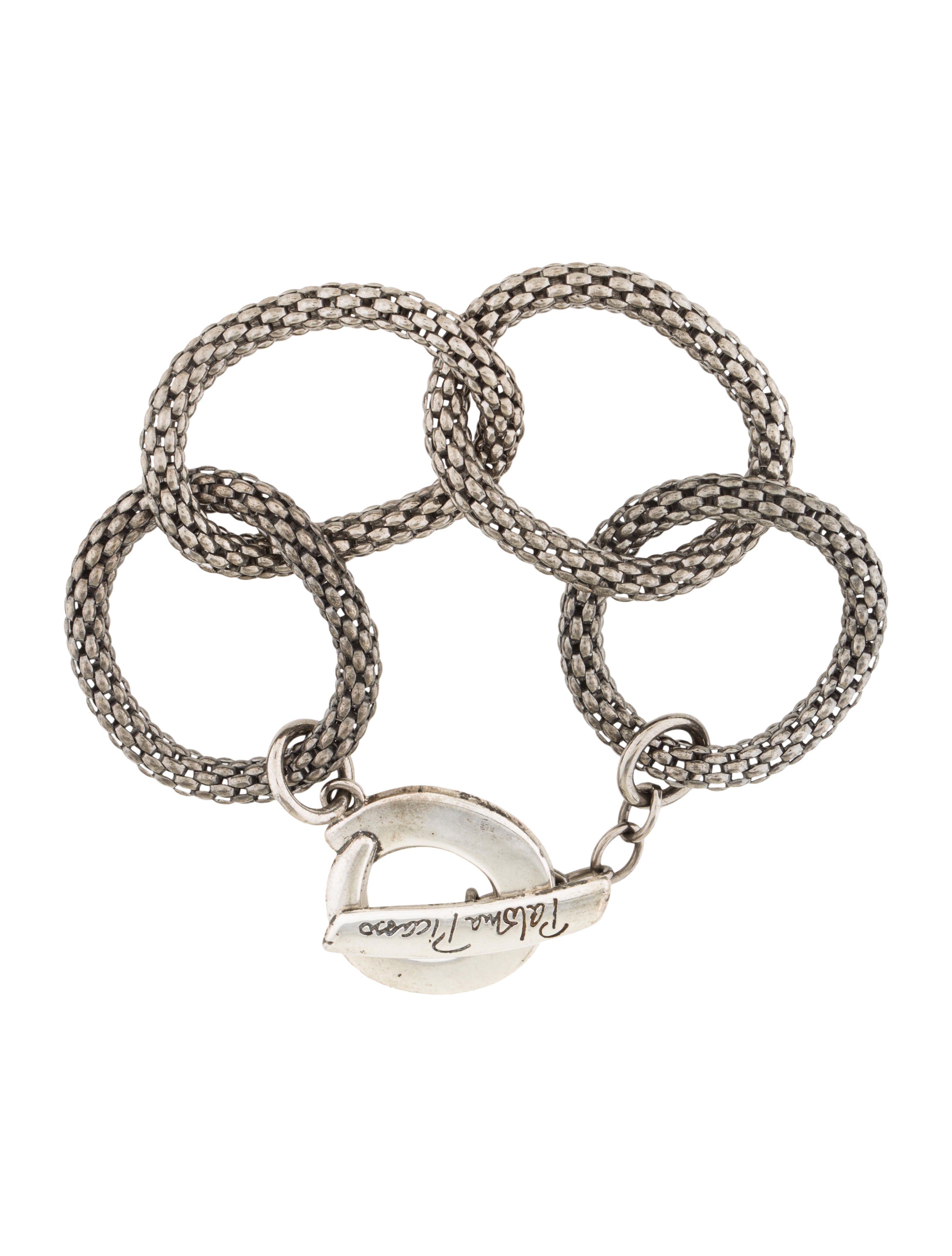 Tiffany & Co. Paloma Picasso Toggle Bracelet - Silver Link