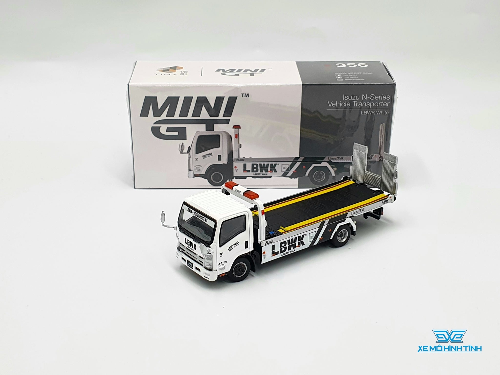 MiniGT 1/64 ISUZU N Series ADVAN ミニカー
