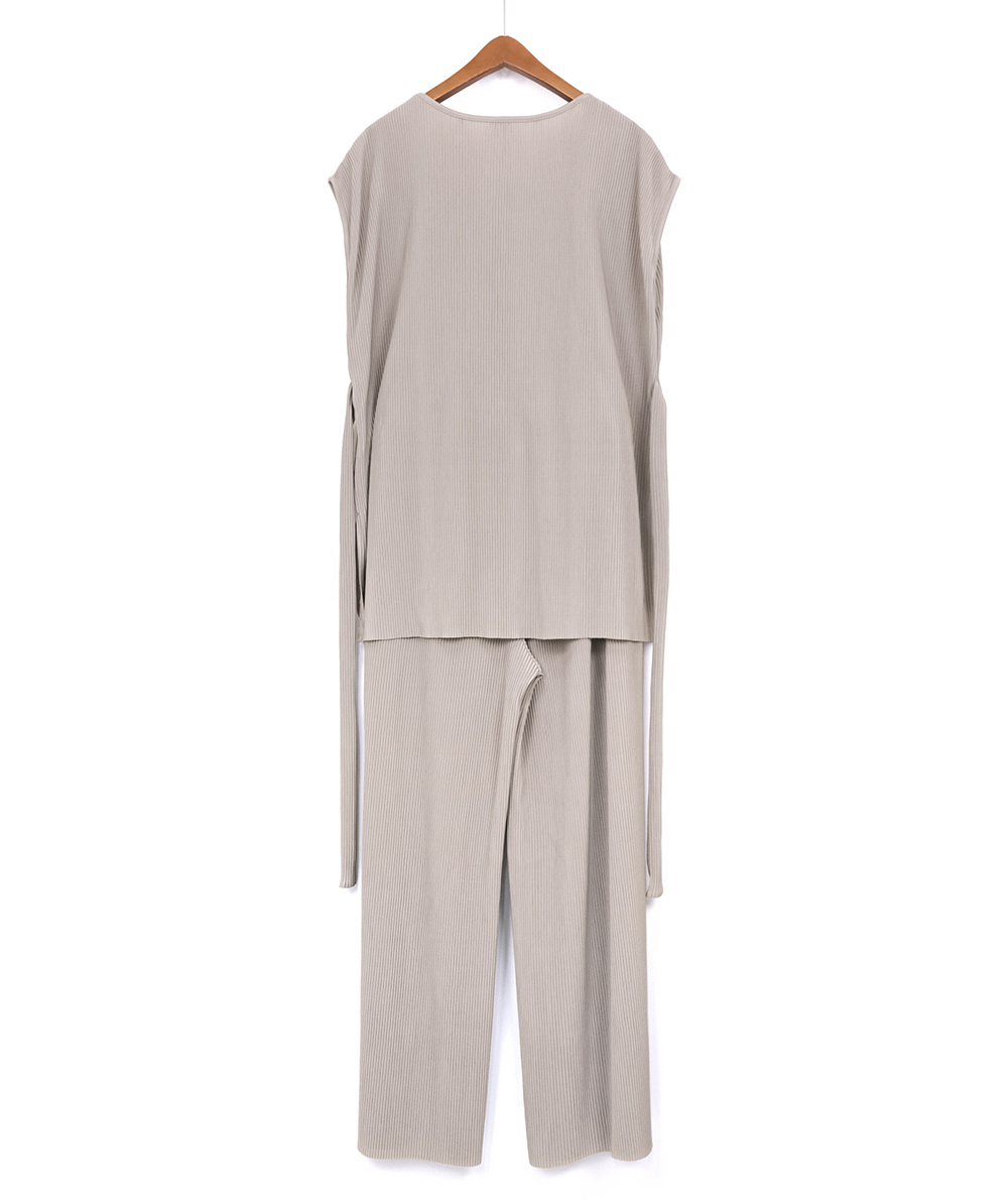 クリスタルプリーツセットアップ(ワンピース) | Alphabet's alphabet