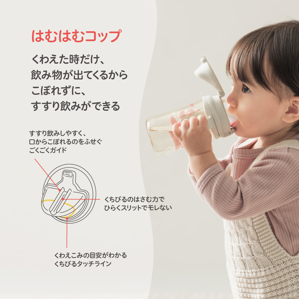 magmag（マグマグ）成長実感 はむはむコップ | 商品情報 | ピジョン