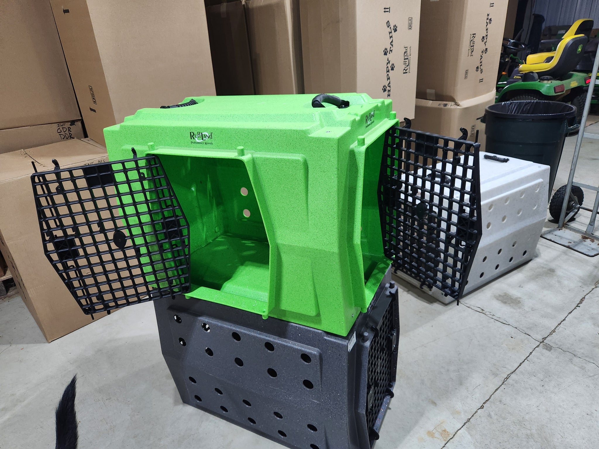 Ruff Land Intermediate Double Door Left Side Kennel