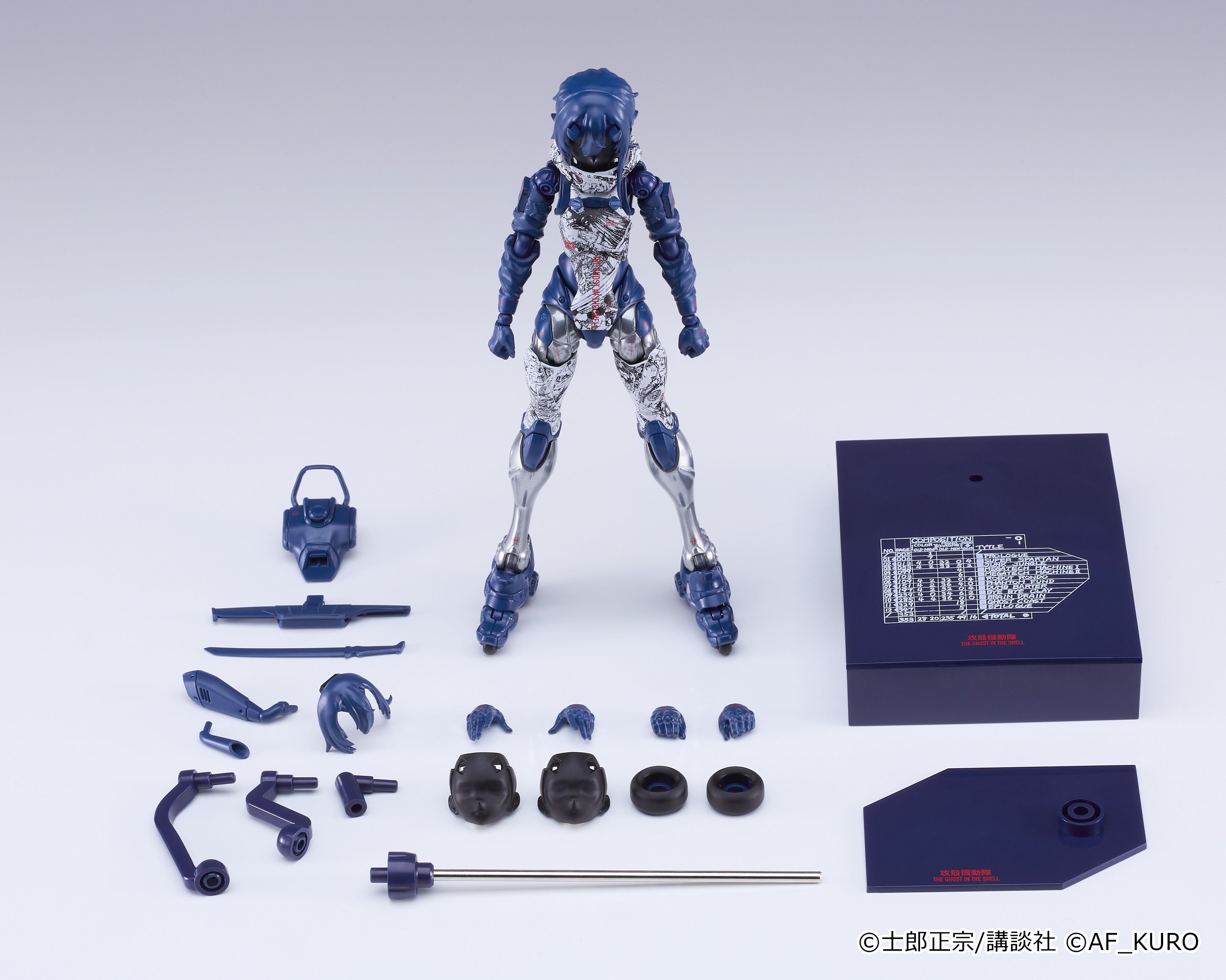 士郎正宗の世界展》限定販売！AF_KURO&マックスファクトリーによる