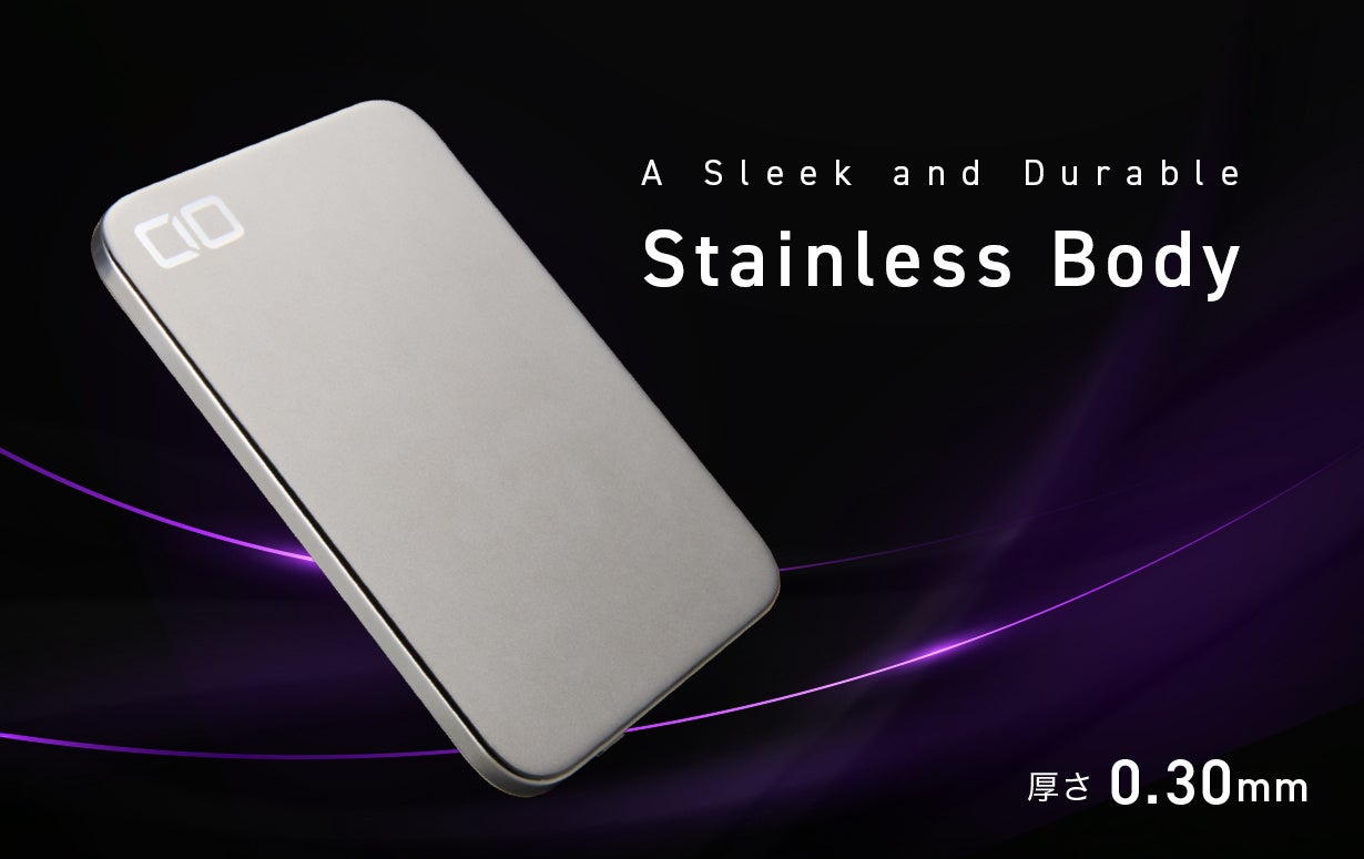 薄さ4.98mm。世界最薄クラスの超薄型モバイルバッテリー「SMARTCOBY