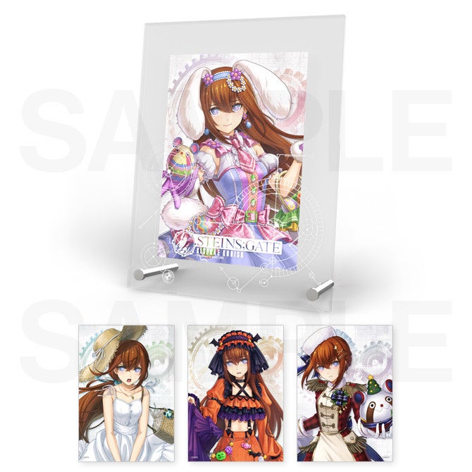 牧瀬紅莉栖の新規描き下ろしイラストを使用した『STEINS;GATE