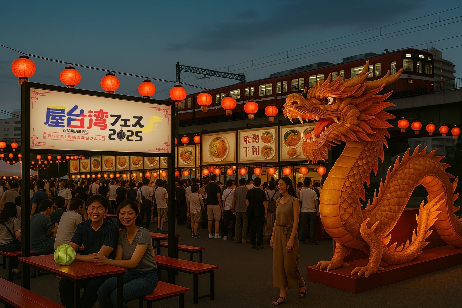 台湾夜市を川崎で体感！新スポットKawasaki Sparkで『屋台湾フェス2025