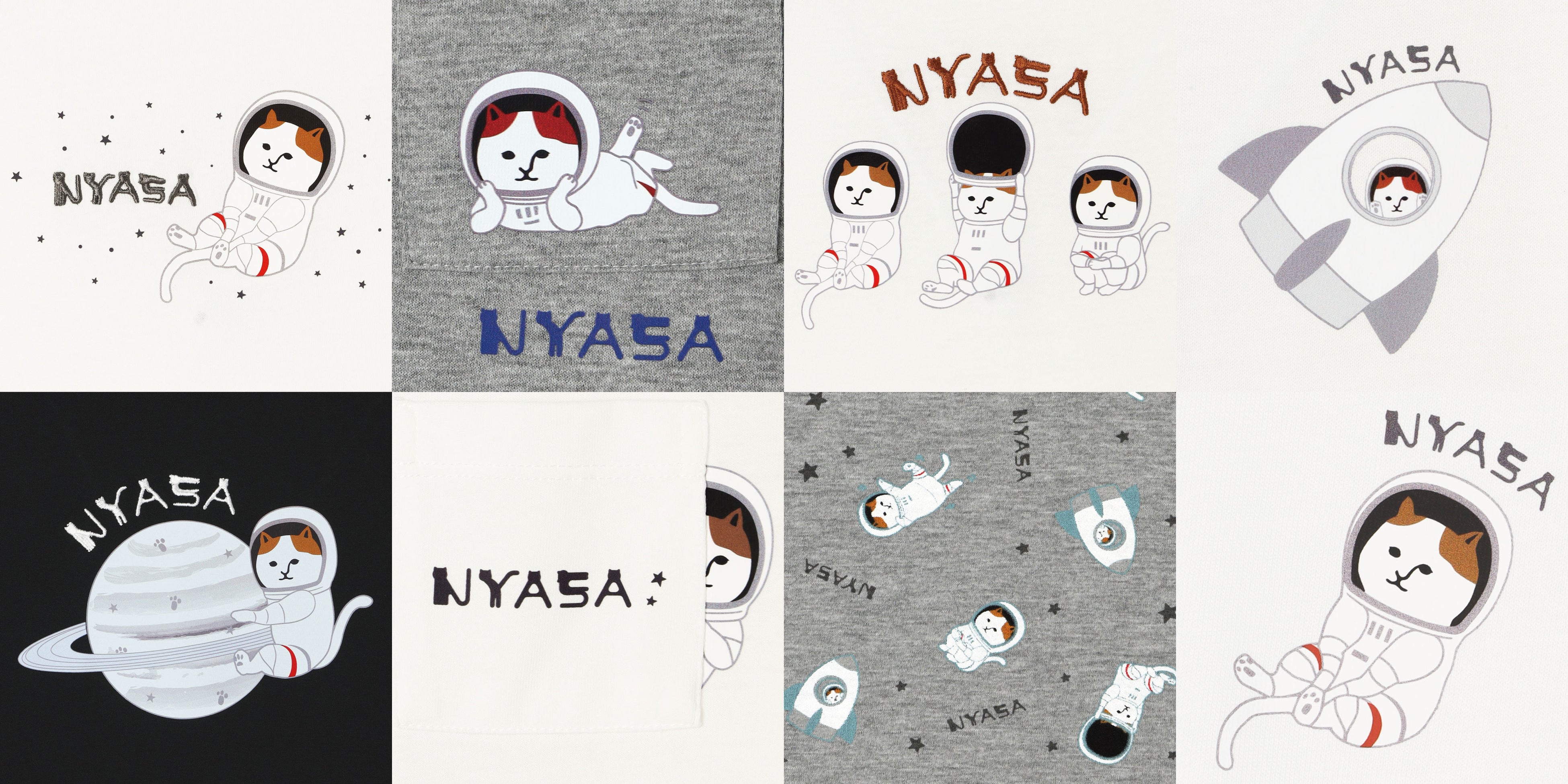 ねこ雑貨プロジェクト「NEKONOBA」人気のキャラクター宇宙ねこ「NYASA