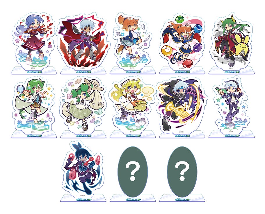 ぷよぷよ‼クエスト』「ぷよクエカフェ2025」店内で販売する限定グッズ