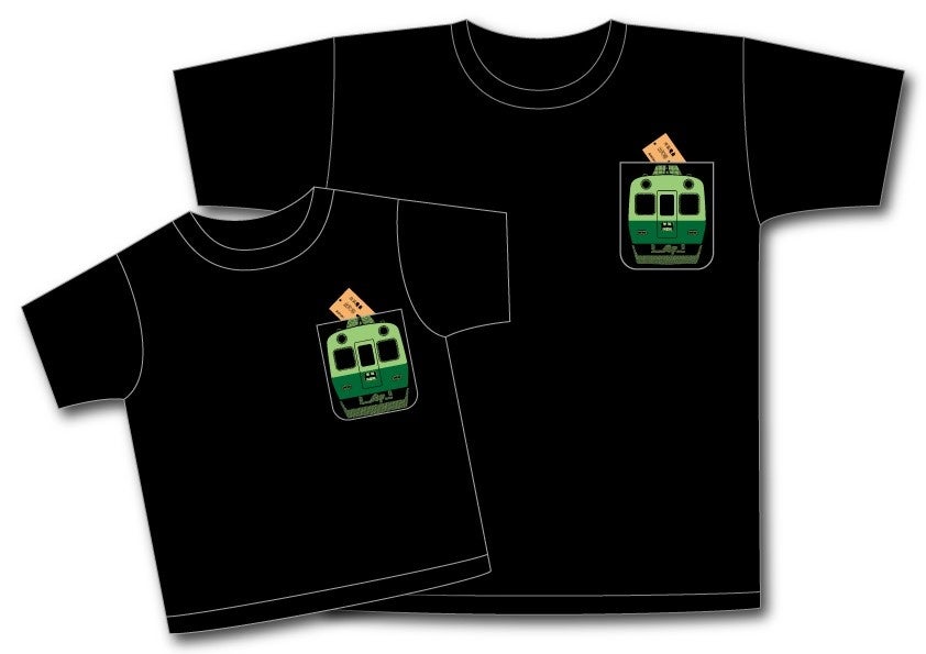 OJICOから京阪電車2200系をモチーフにした新作Tシャツが先行販売で登場
