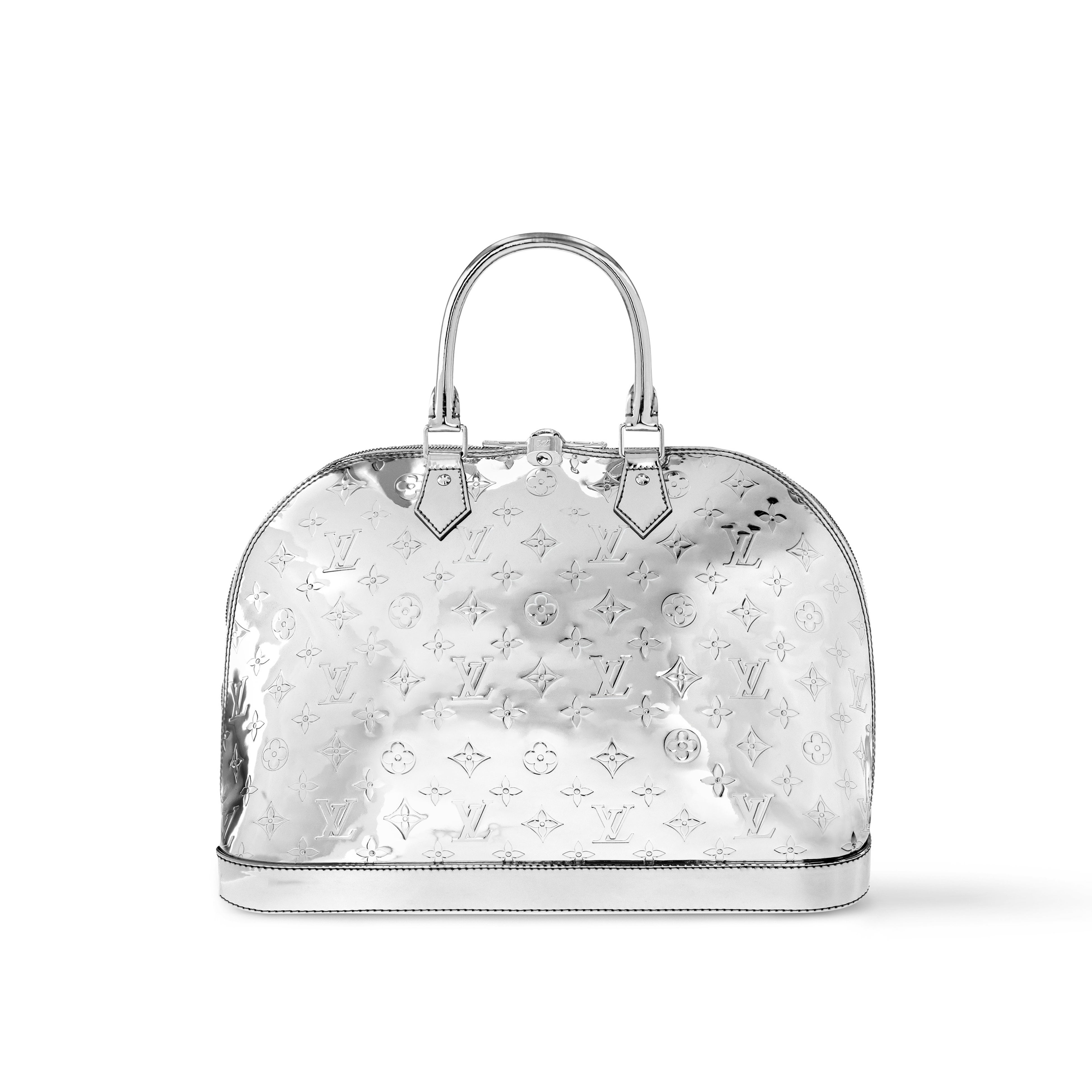 ルイ·ヴィトン】シルバーカラーコーティングを施したキャンバスで