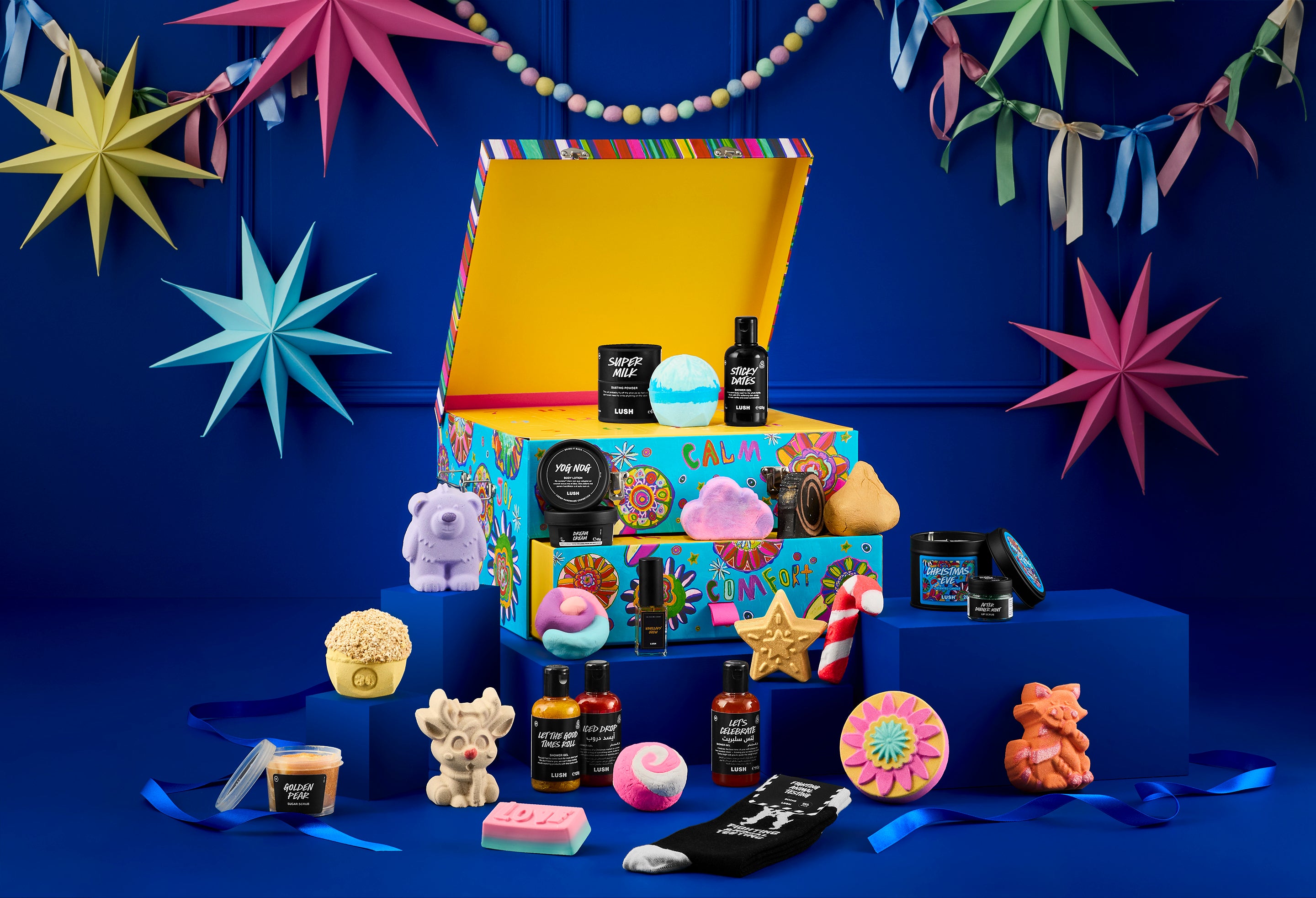 ナチュラルコスメブランドLUSHノスタルジックなクリスマスマーケットを