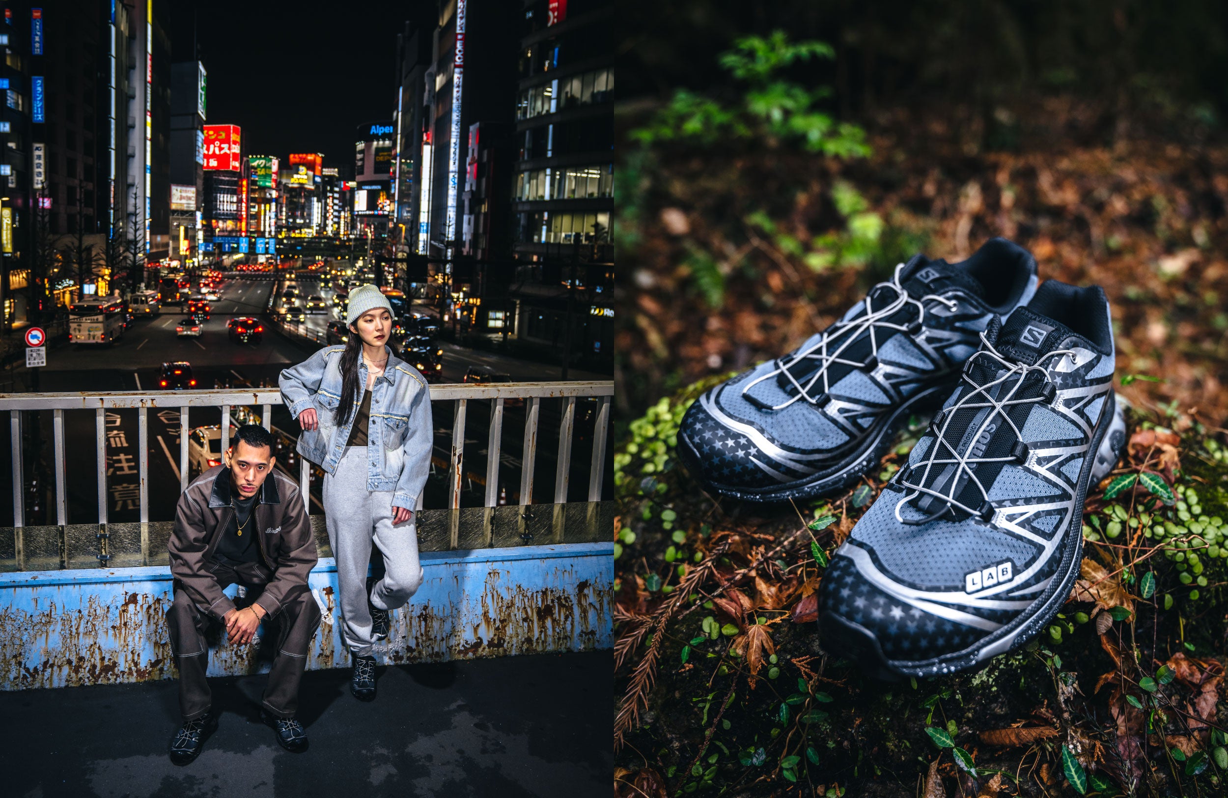 スニーカーショップとして世界初のSalomonコラボレーションモデル「XT