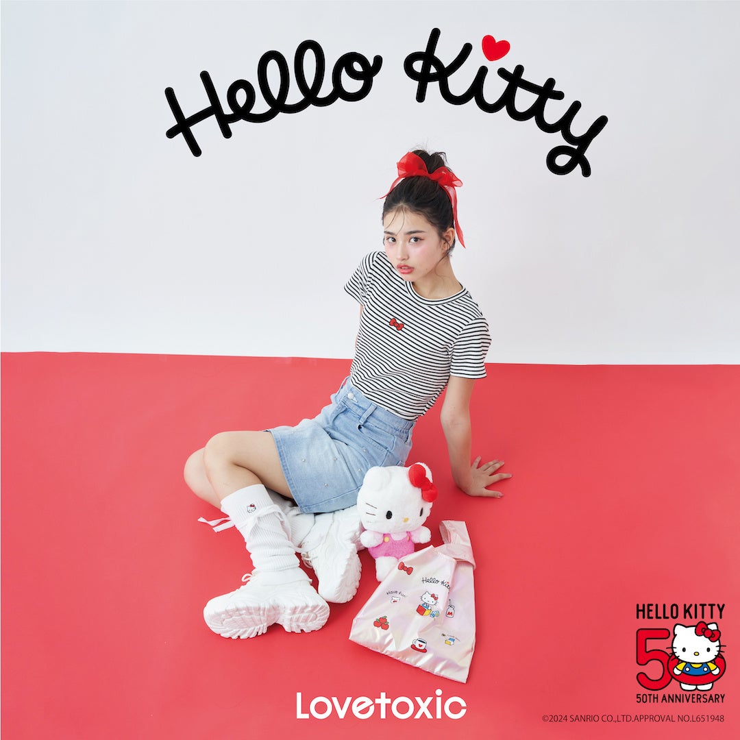 Lovetoxic(ラブトキシック)より、「HELLO KITTY（ハローキティ）」の