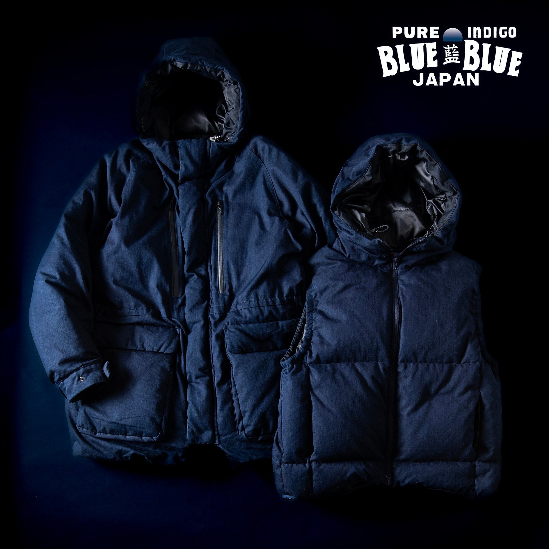 BLUE BLUE JAPAN〉から、リサイクルダウンを使用したM51モチーフの