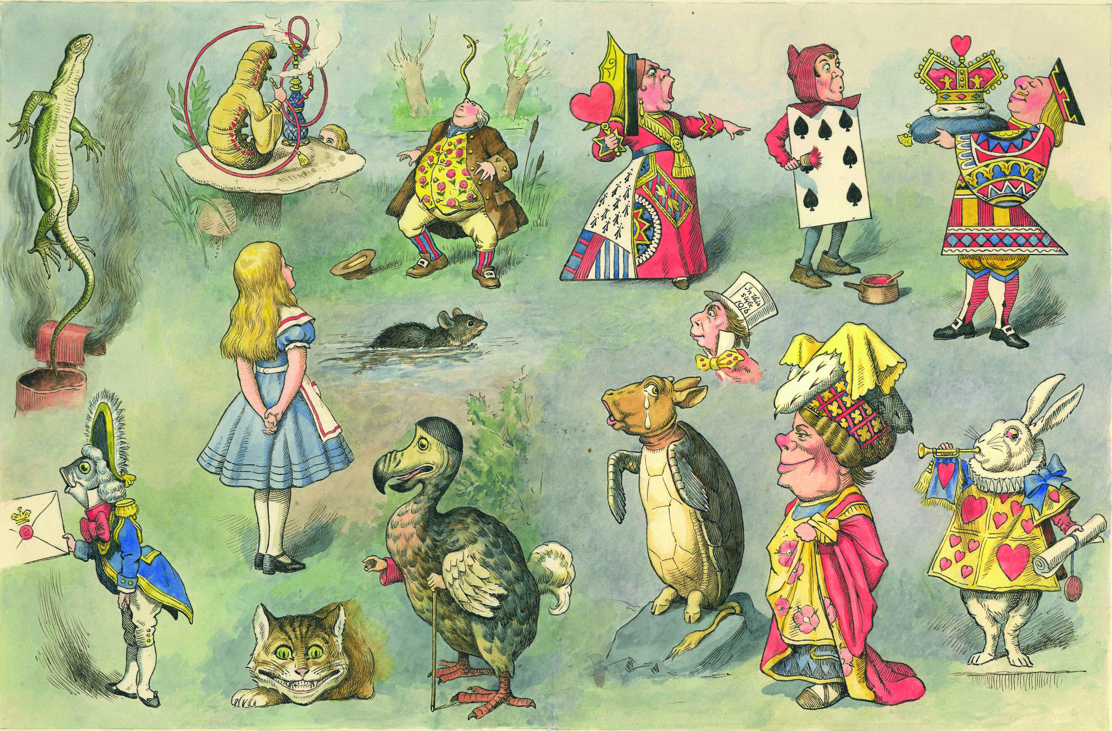 横浜高島屋】『不思議の国のアリス』のカラー原画など約250点