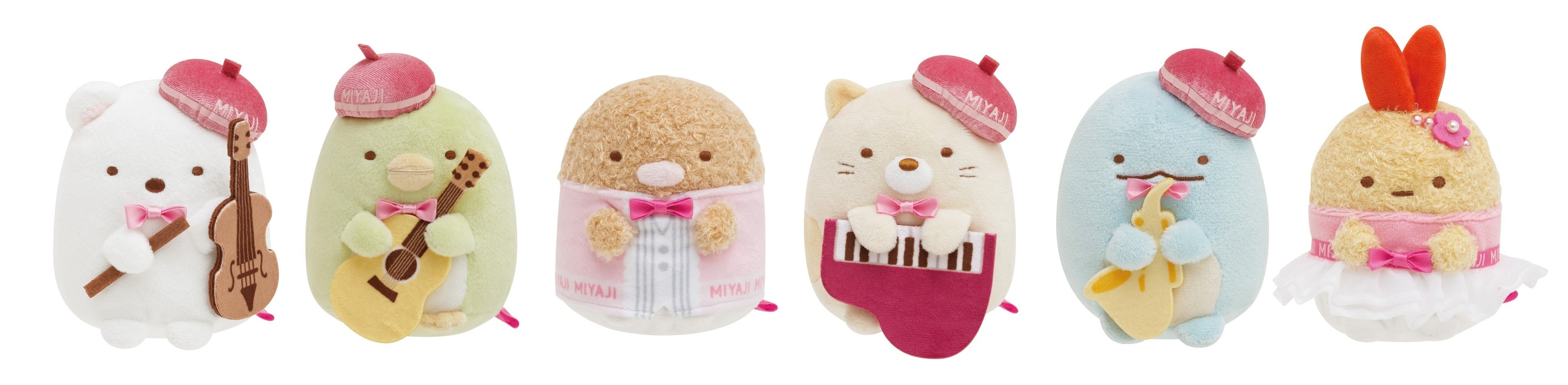 宮地楽器と人気キャラクター「すみっコぐらし」がコラボ 創業105周年